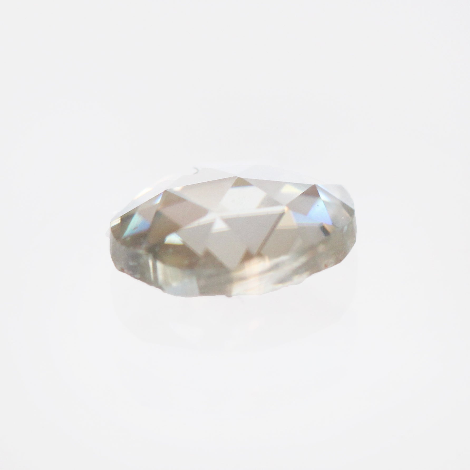 2.23 Carat Oval Moissanite - Inventory Code MOI223 - Midwinter Co. Alternative Bridal Rings and Modern Fine Jewelry