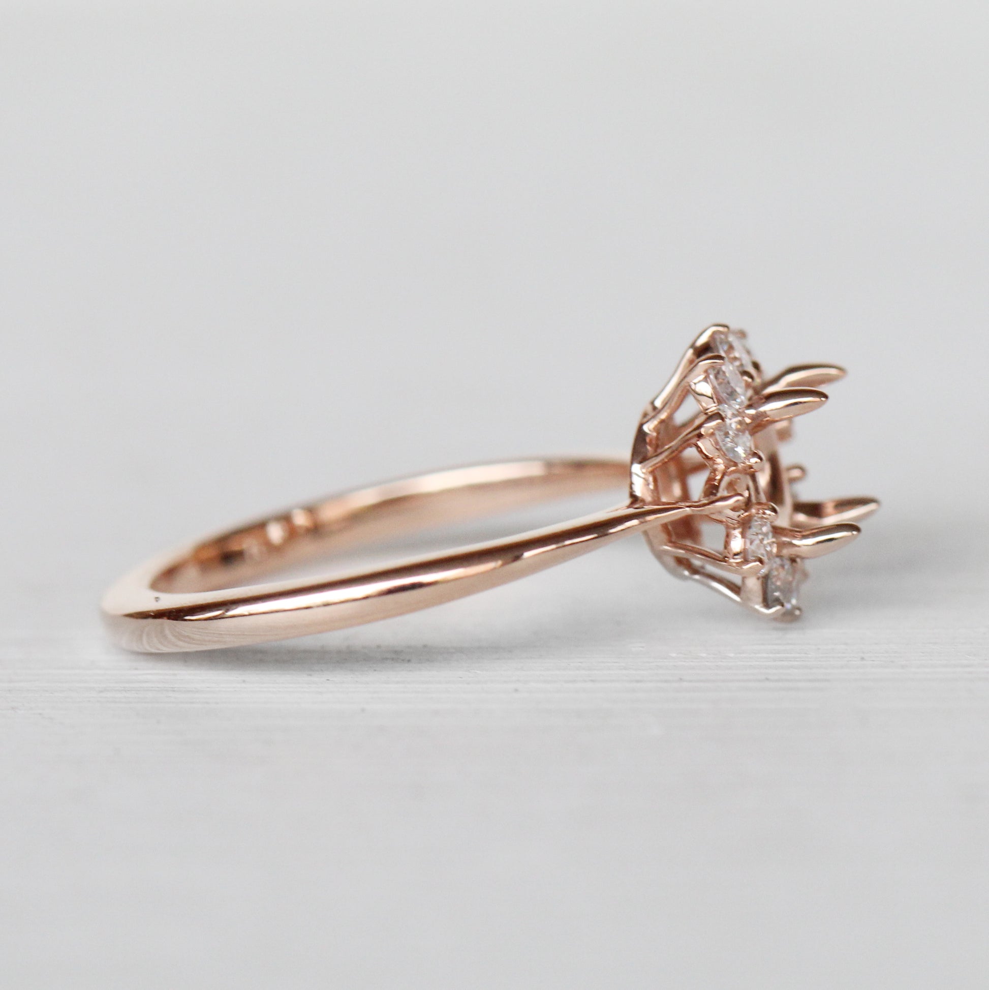 Dahlia Setting - Midwinter Co. Alternative Bridal Rings and Modern Fine Jewelry