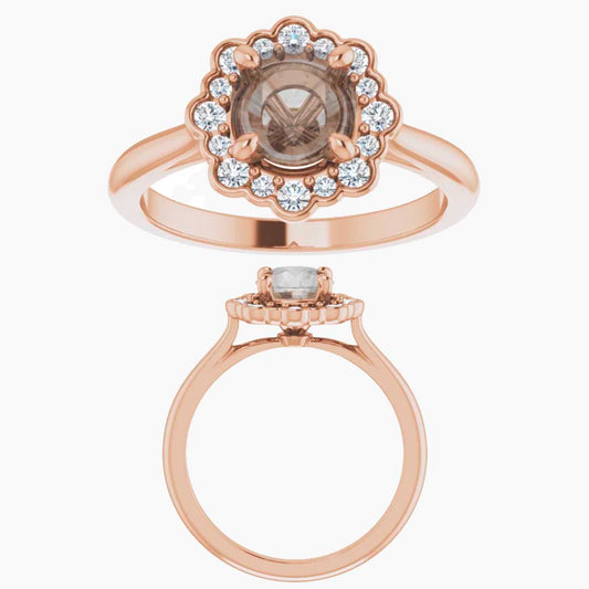 Daisy Setting - Midwinter Co. Alternative Bridal Rings and Modern Fine Jewelry