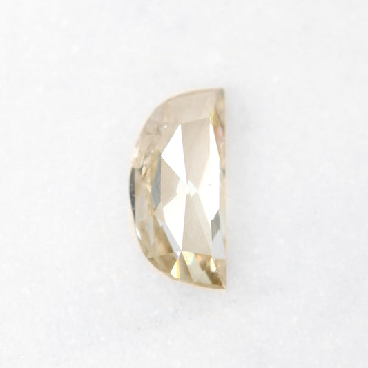 0.89 Carat Clear Half Moon Celestial Diamond for Custom Work - Inventory Code CCHM089 - Midwinter Co. Alternative Bridal Rings and Modern Fine Jewelry