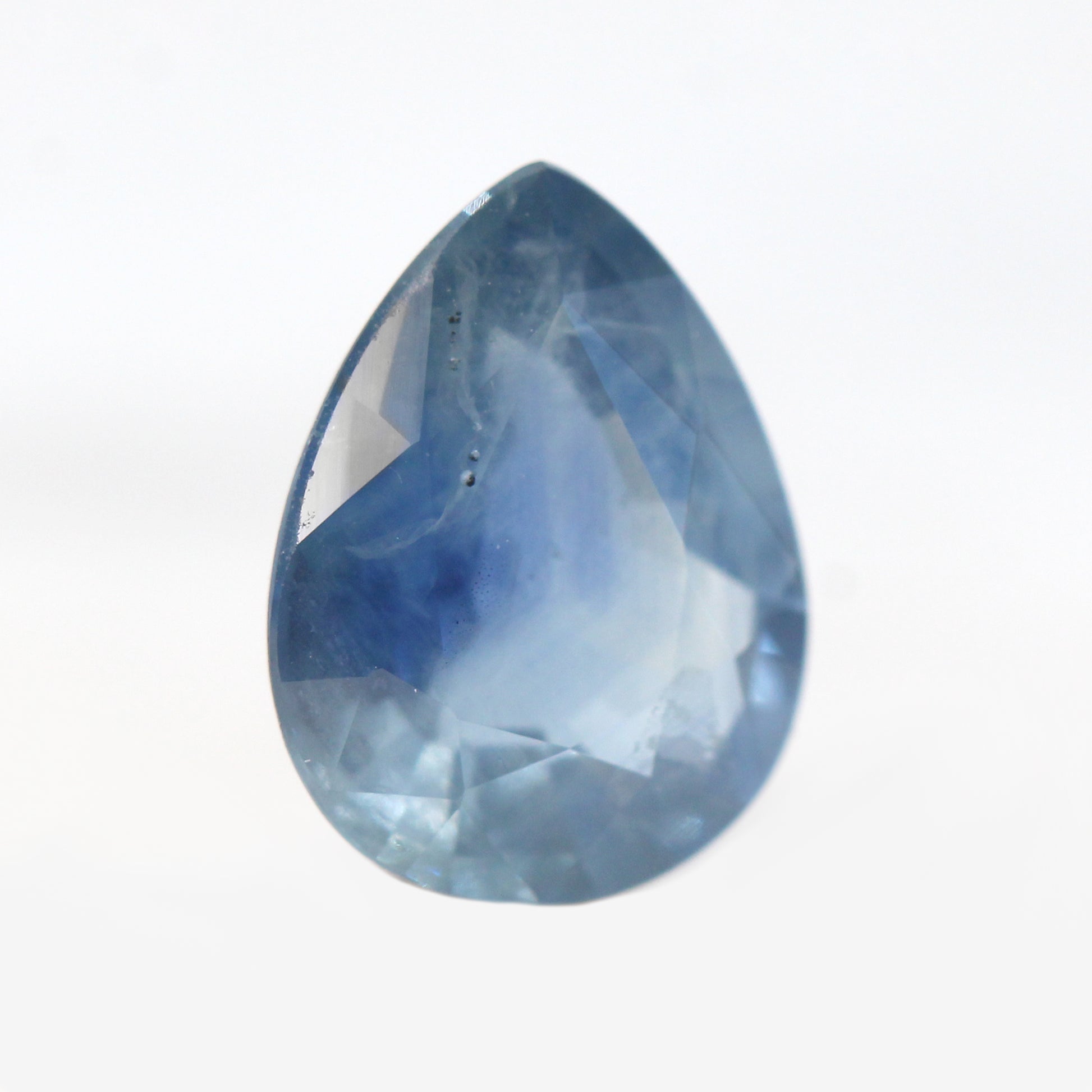 3.24 Carat Blue Pear Sapphire for Custom Work - Inventory Code BPS324 - Midwinter Co. Alternative Bridal Rings and Modern Fine Jewelry