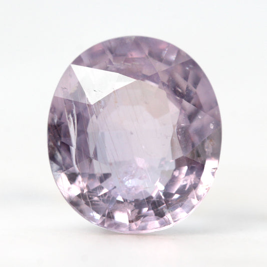 CAELEN (M) 6.11 Carat Purple Oval Sapphire for Custom Work - Inventory Code POSAP611 - Midwinter Co. Alternative Bridal Rings and Modern Fine Jewelry