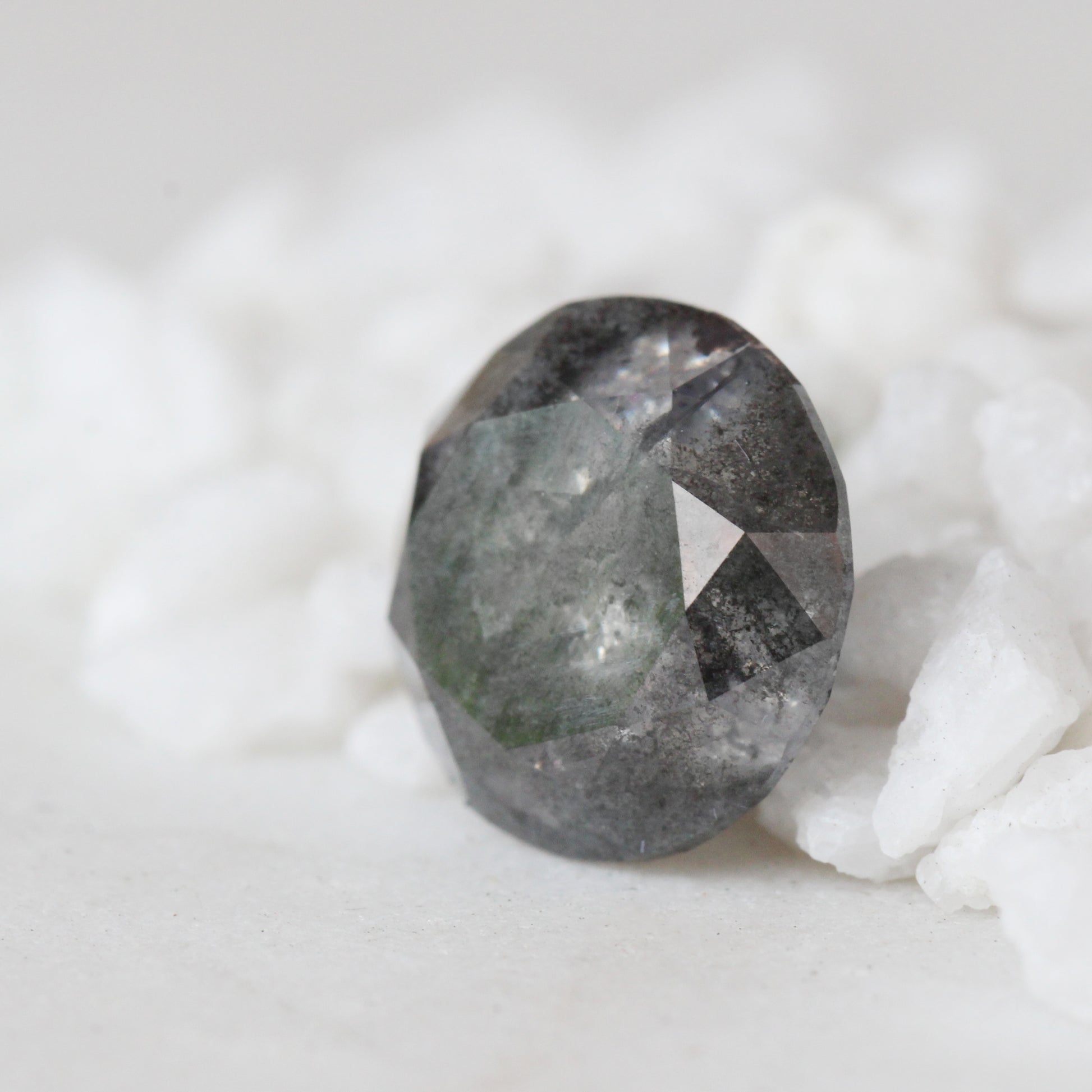 5.22 Carat Round Dark Celestial Diamond for Custom Work - Inventory Code RDCD522 - Midwinter Co. Alternative Bridal Rings and Modern Fine Jewelry