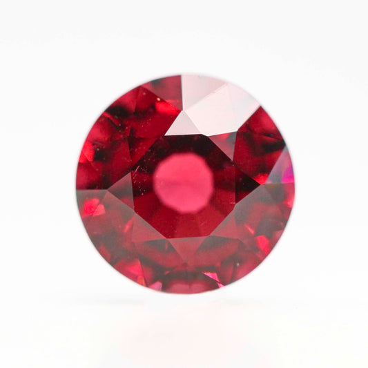 3.05 Carat Round Rhodolite Garnet for Custom Work - Inventory Code RRG305 - Midwinter Co. Alternative Bridal Rings and Modern Fine Jewelry