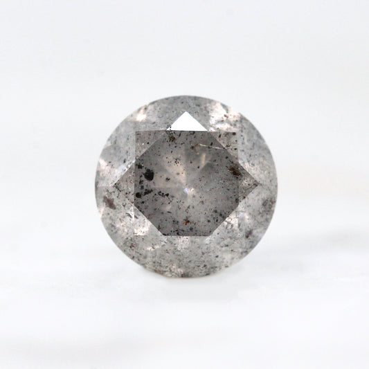 1.21 Carat Gray Celestial Round Diamond for Custom Work - Inventory Code SGR121 - Midwinter Co. Alternative Bridal Rings and Modern Fine Jewelry