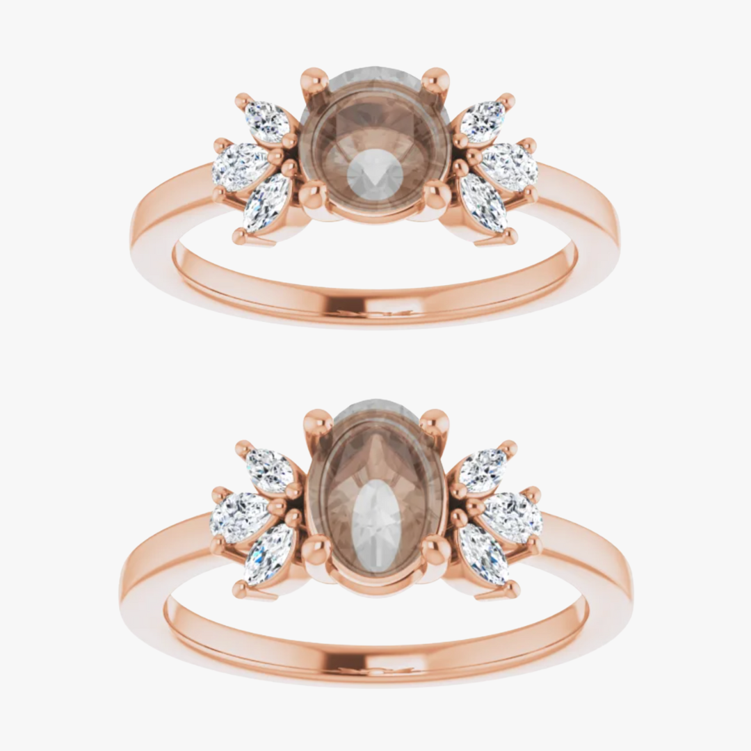Kendra Setting - Midwinter Co. Alternative Bridal Rings and Modern Fine Jewelry