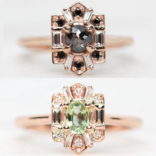 CAELEN (J) Geraldine Setting - Midwinter Co. Alternative Bridal Rings and Modern Fine Jewelry