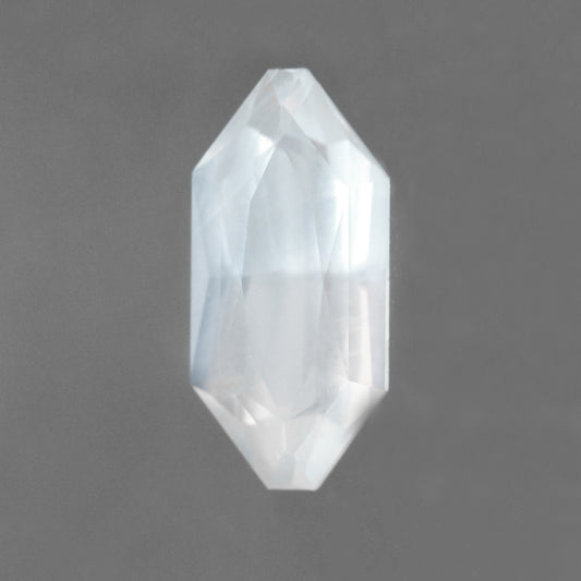 2.44ct Hexagon Moonstone for Custom Work - Inventory Code MNSTN244 - Midwinter Co. Alternative Bridal Rings and Modern Fine Jewelry