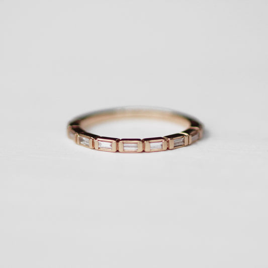 Bronte - Baguette diamond band - Midwinter Co. Alternative Bridal Rings and Modern Fine Jewelry