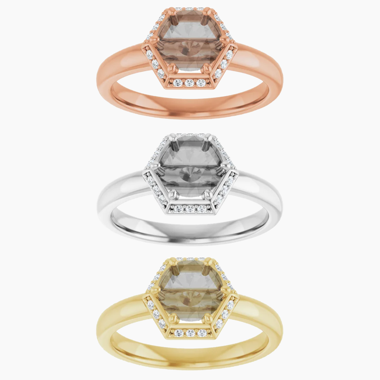 Adeline Setting - Midwinter Co. Alternative Bridal Rings and Modern Fine Jewelry