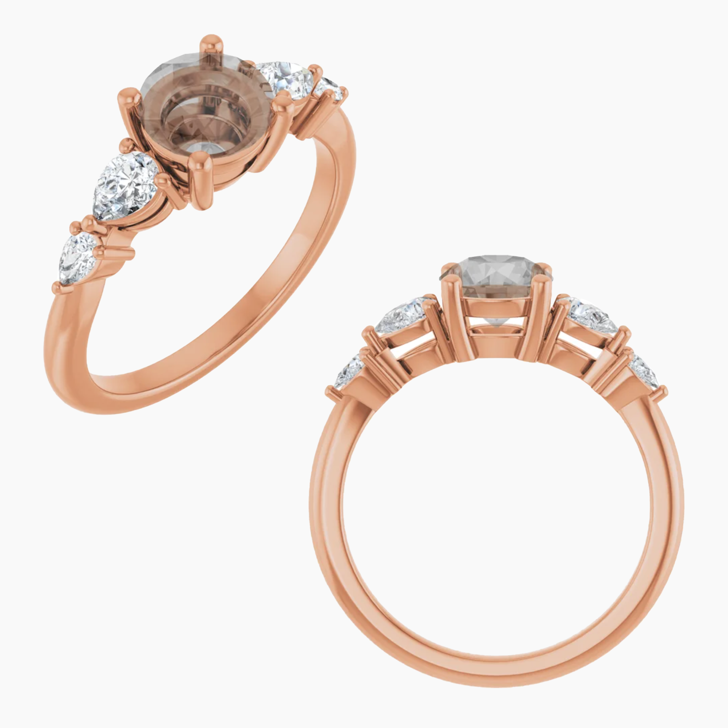 Aira Setting - Midwinter Co. Alternative Bridal Rings and Modern Fine Jewelry