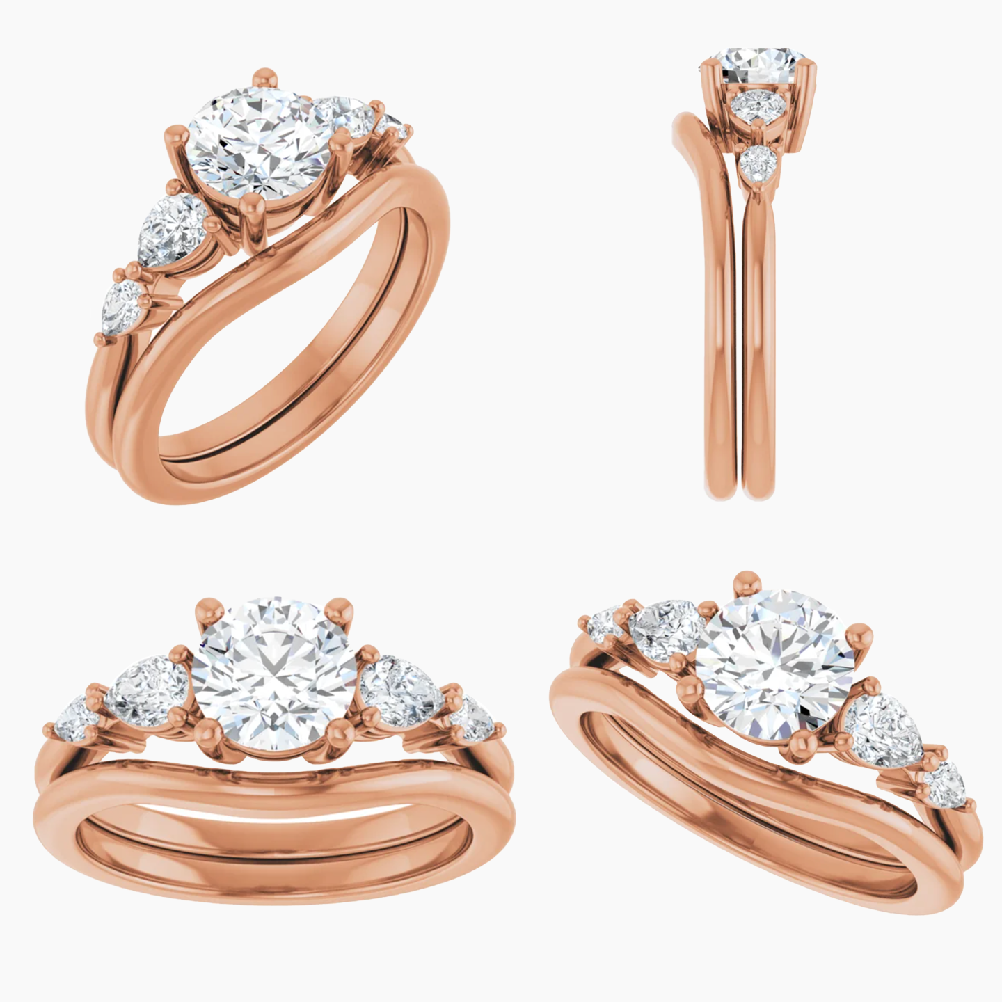 Aira Setting - Midwinter Co. Alternative Bridal Rings and Modern Fine Jewelry