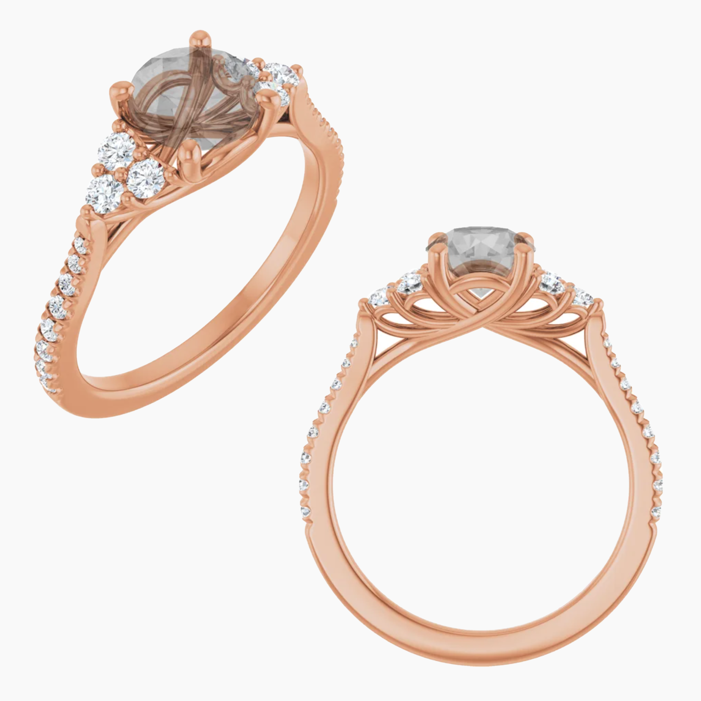 Alexandra Setting - Midwinter Co. Alternative Bridal Rings and Modern Fine Jewelry