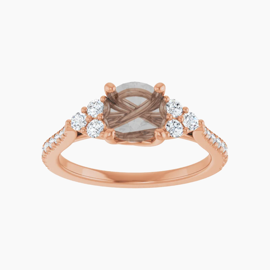 Alexandra Setting - Midwinter Co. Alternative Bridal Rings and Modern Fine Jewelry