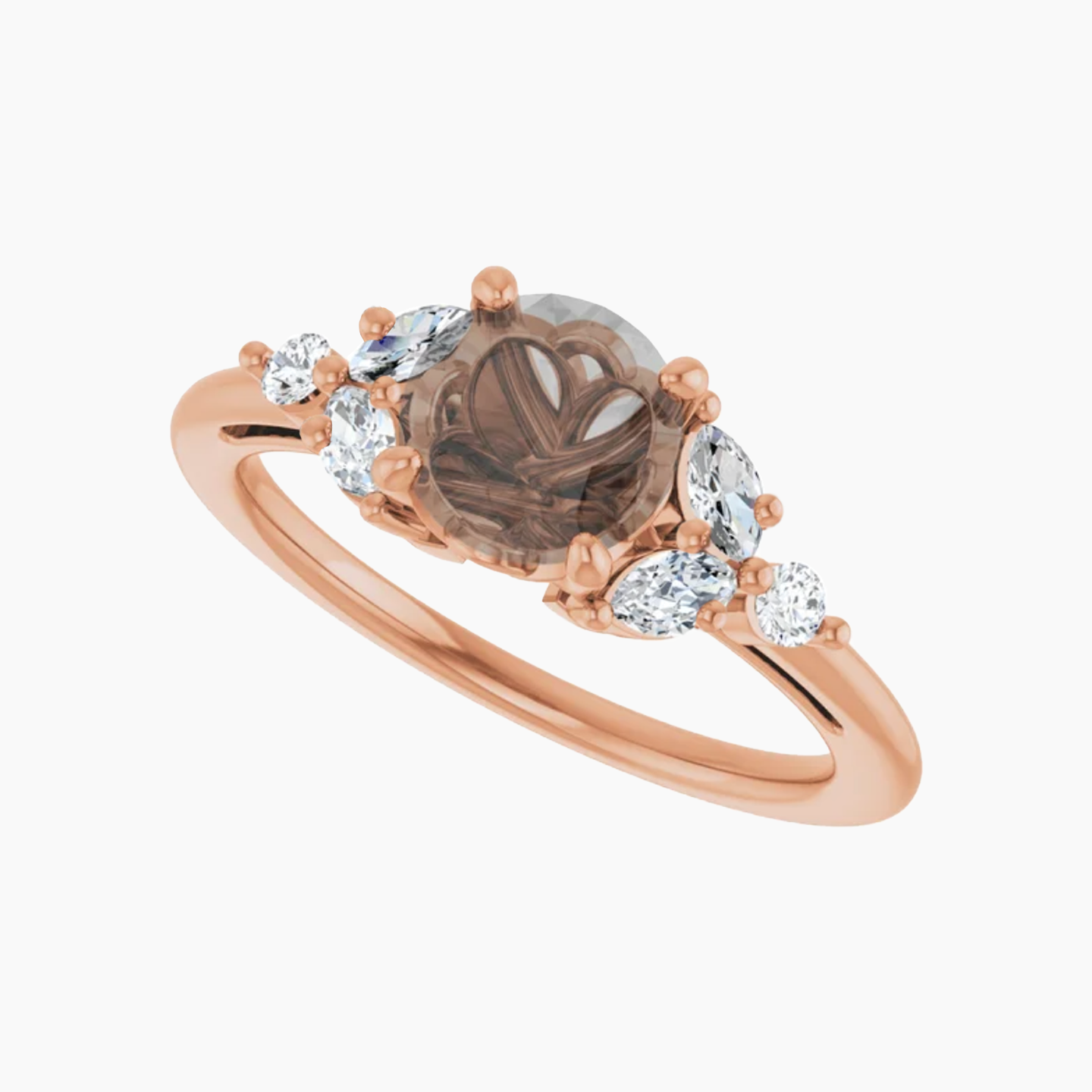 Andia Setting - Midwinter Co. Alternative Bridal Rings and Modern Fine Jewelry