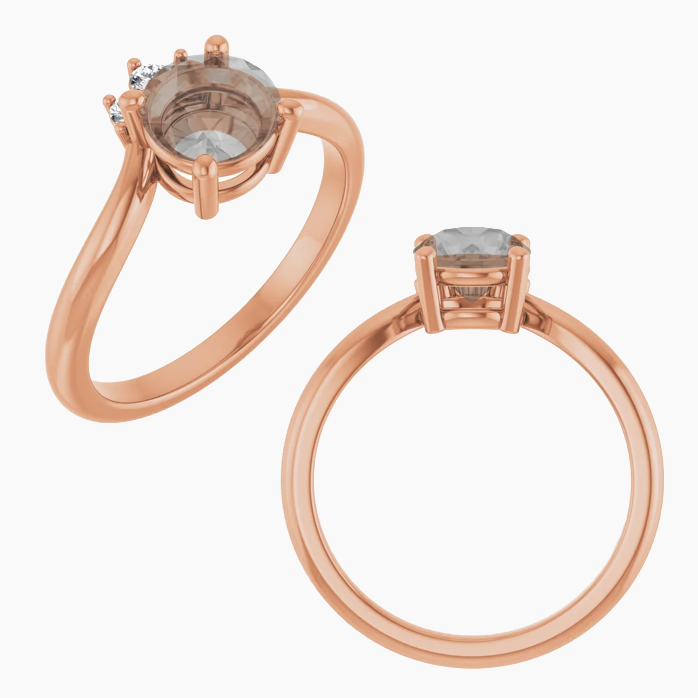 Artemis Setting - Midwinter Co. Alternative Bridal Rings and Modern Fine Jewelry