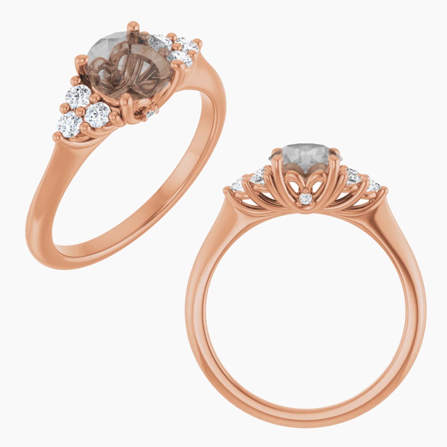 Aster Setting - Midwinter Co. Alternative Bridal Rings and Modern Fine Jewelry