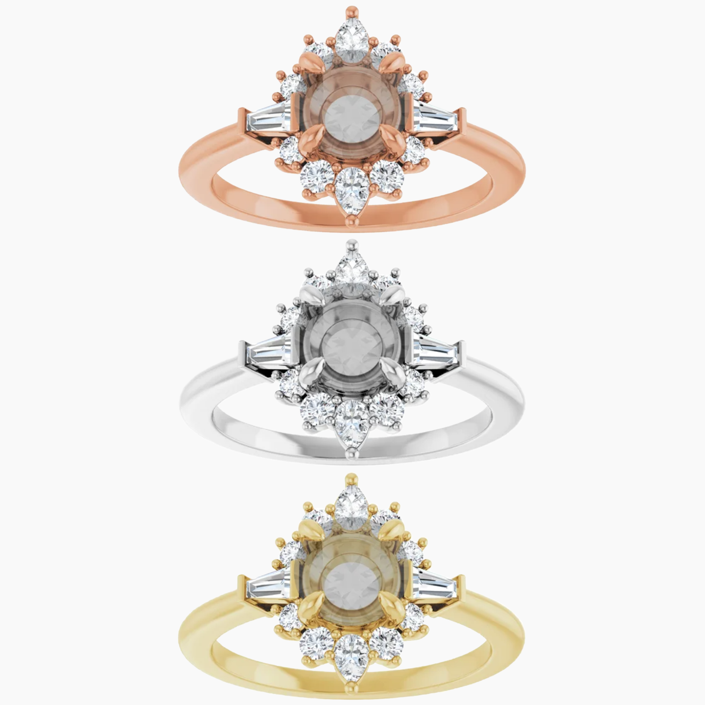 Atlas Setting - Midwinter Co. Alternative Bridal Rings and Modern Fine Jewelry