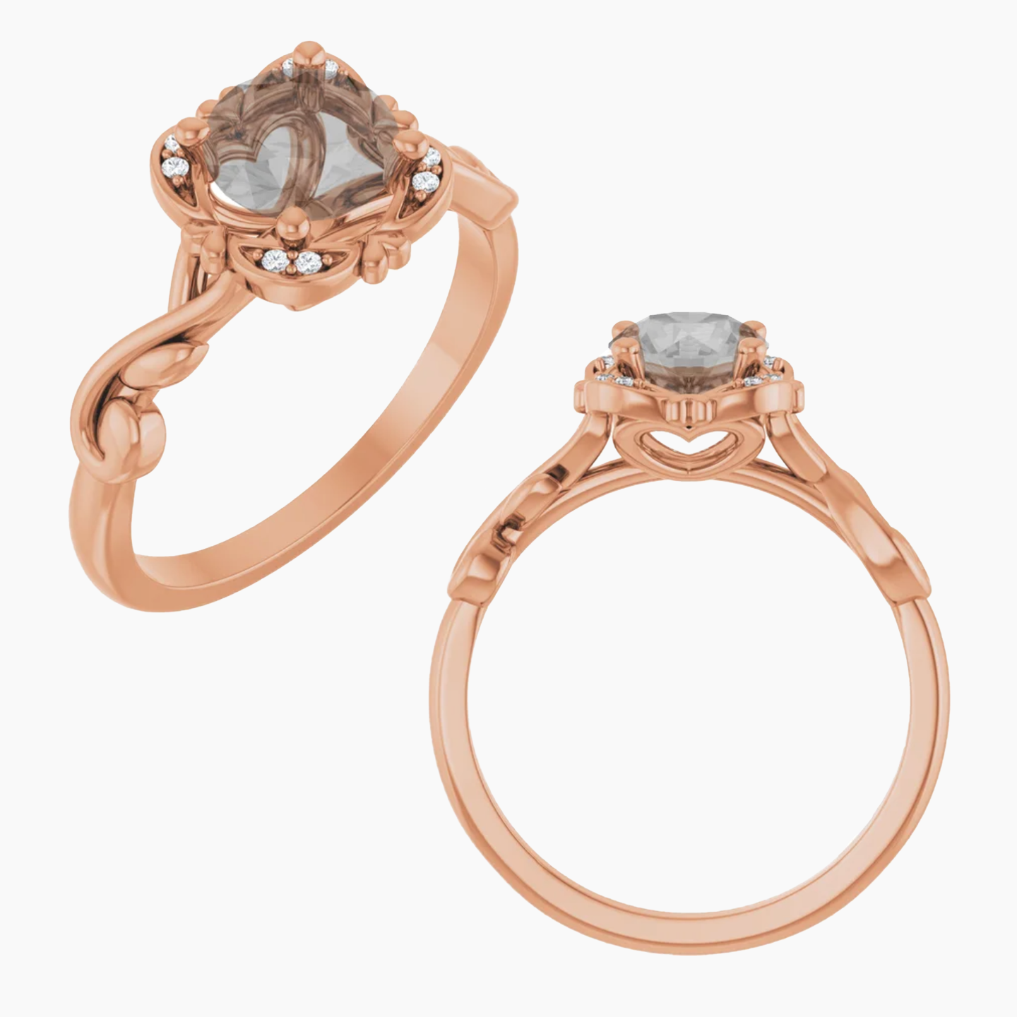 Aurora Setting - Midwinter Co. Alternative Bridal Rings and Modern Fine Jewelry