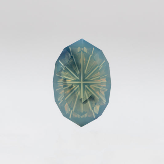 1.25 Carat Fantasy Cut Moval Australian Sapphire for Custom Work - Inventory Code BFCS125
