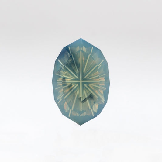 1.25 Carat Fantasy Cut Moval Australian Sapphire for Custom Work - Inventory Code BFCS125