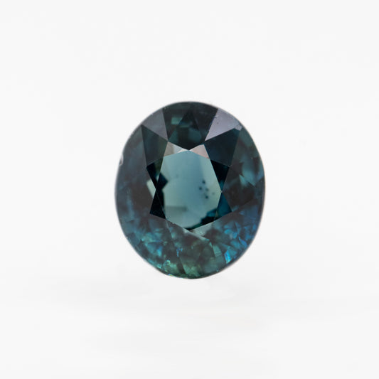 1.51 Carat Blue Oval Sapphire for Custom Work - Inventory Code BOS151