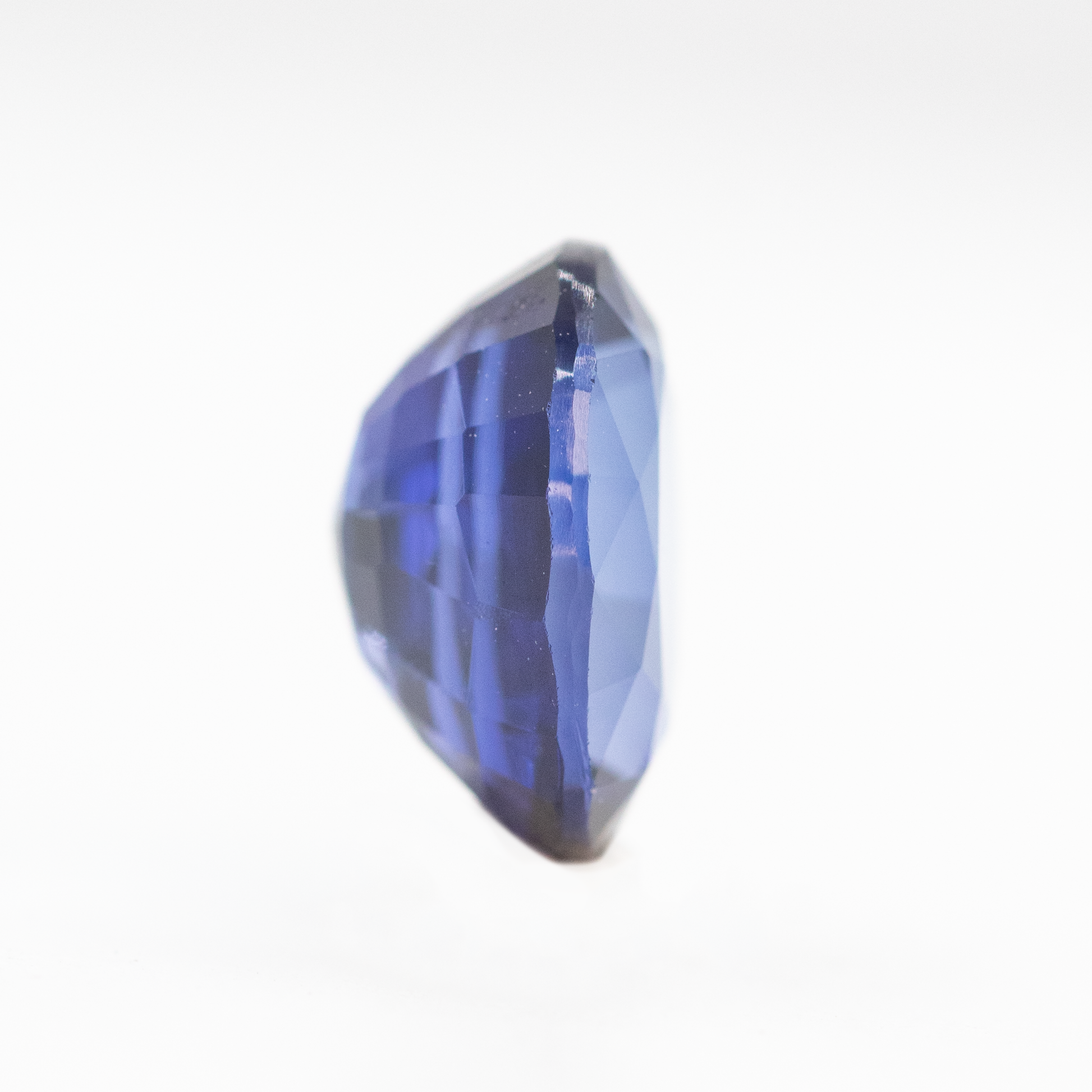 2.66 Carat Vibrant Blue Oval Sapphire for Custom Work - Inventory Code BOS266 - Midwinter Co. Alternative Bridal Rings and Modern Fine Jewelry
