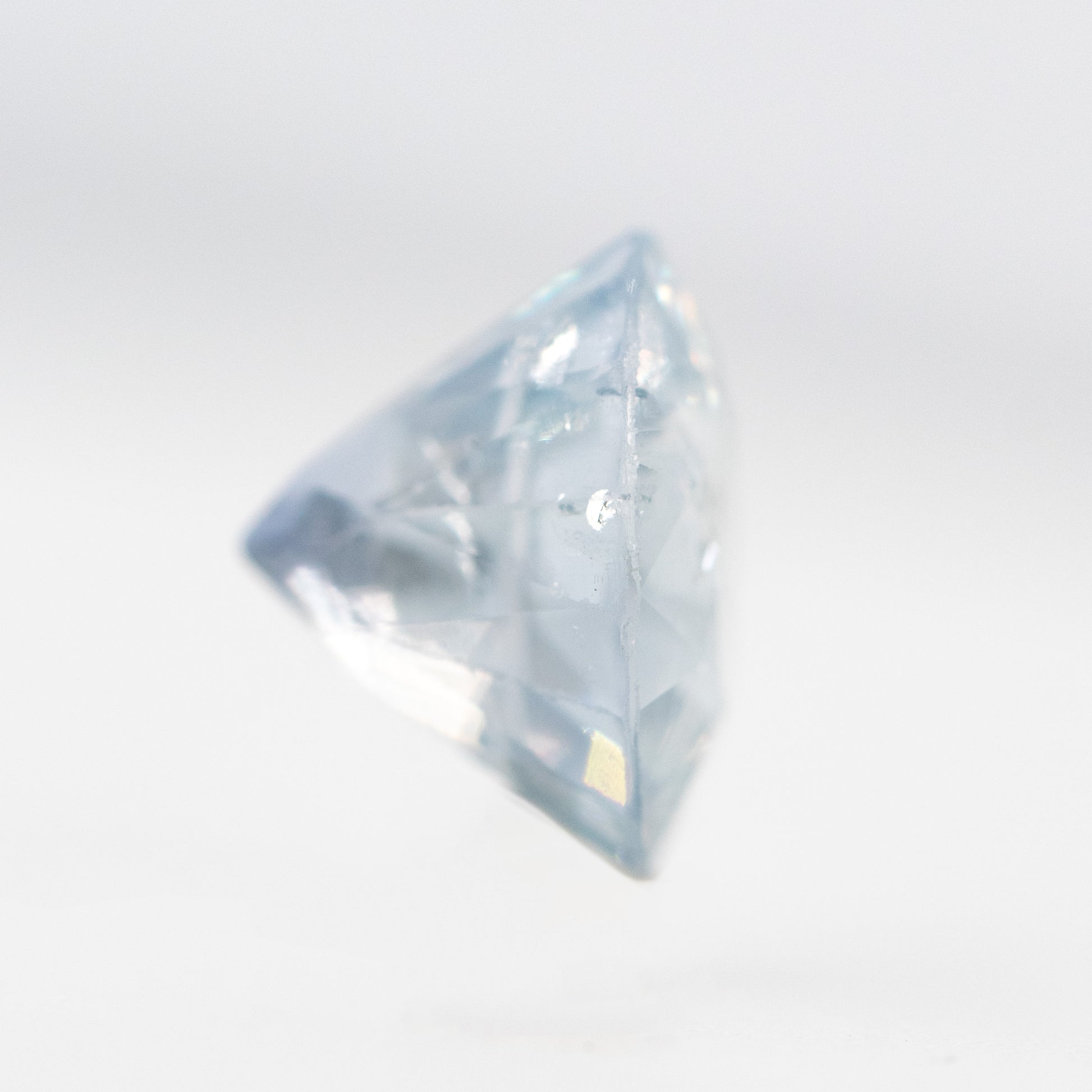 3.35 Carat Oval Icy Blue Sapphire for Custom Work - Inventory Code BOS335 - Midwinter Co. Alternative Bridal Rings and Modern Fine Jewelry