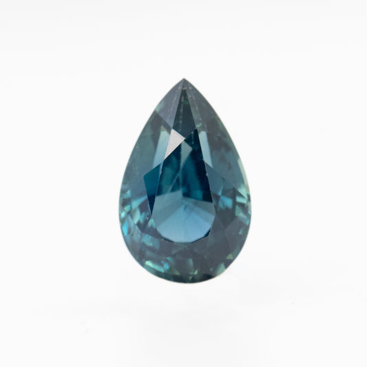 2.12 Carat Blue Pear Sapphire for Custom Work - Inventory Code BPS212