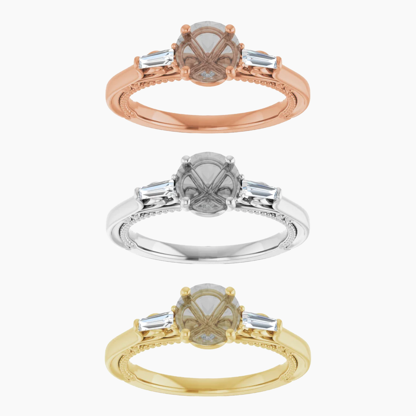 Bella Setting - Midwinter Co. Alternative Bridal Rings and Modern Fine Jewelry
