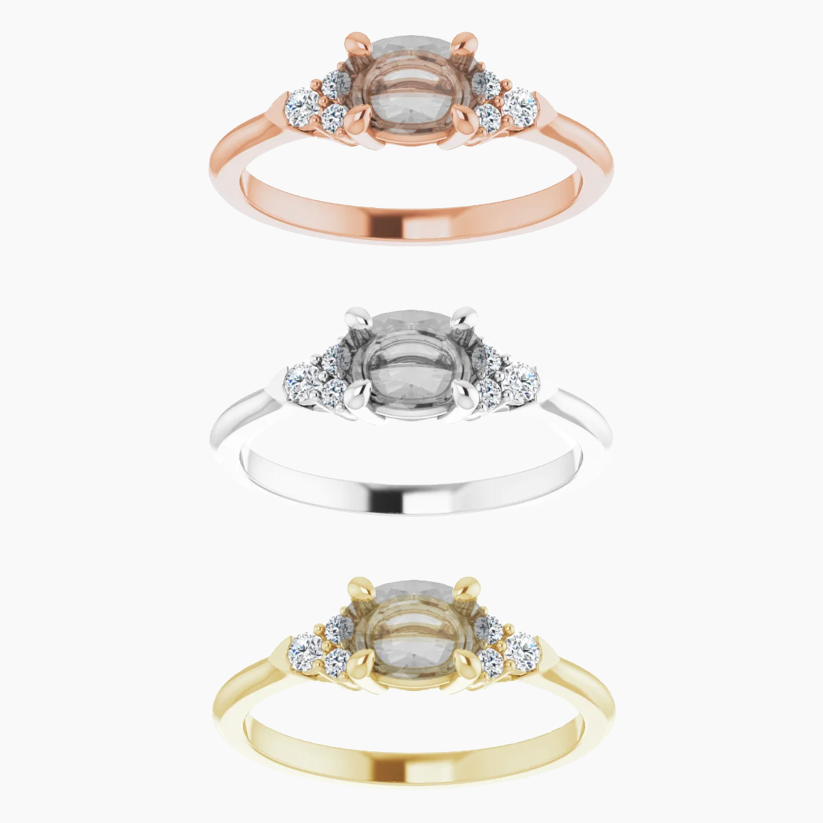 Cadence Setting - Midwinter Co. Alternative Bridal Rings and Modern Fine Jewelry
