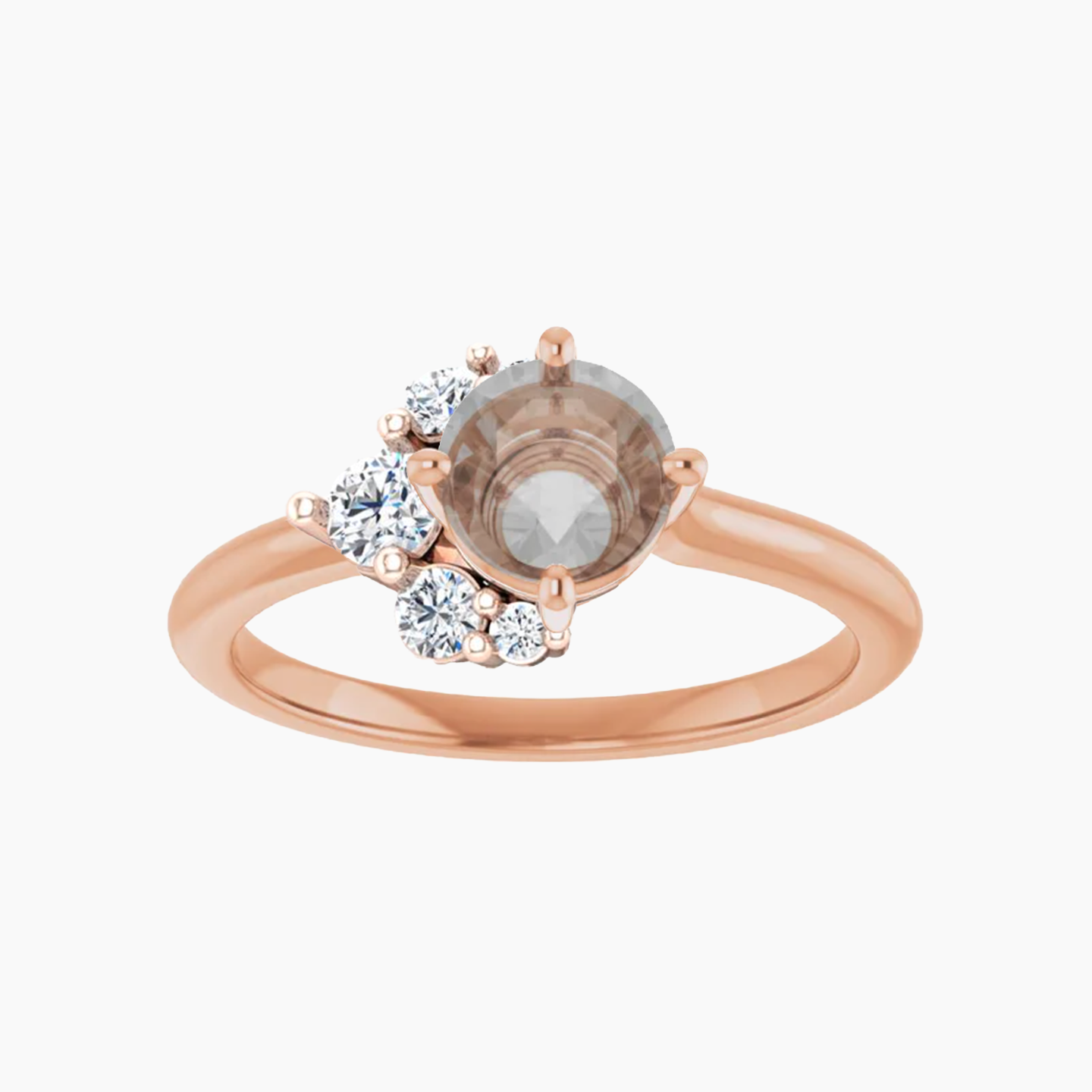 Carell Setting - Midwinter Co. Alternative Bridal Rings and Modern Fine Jewelry