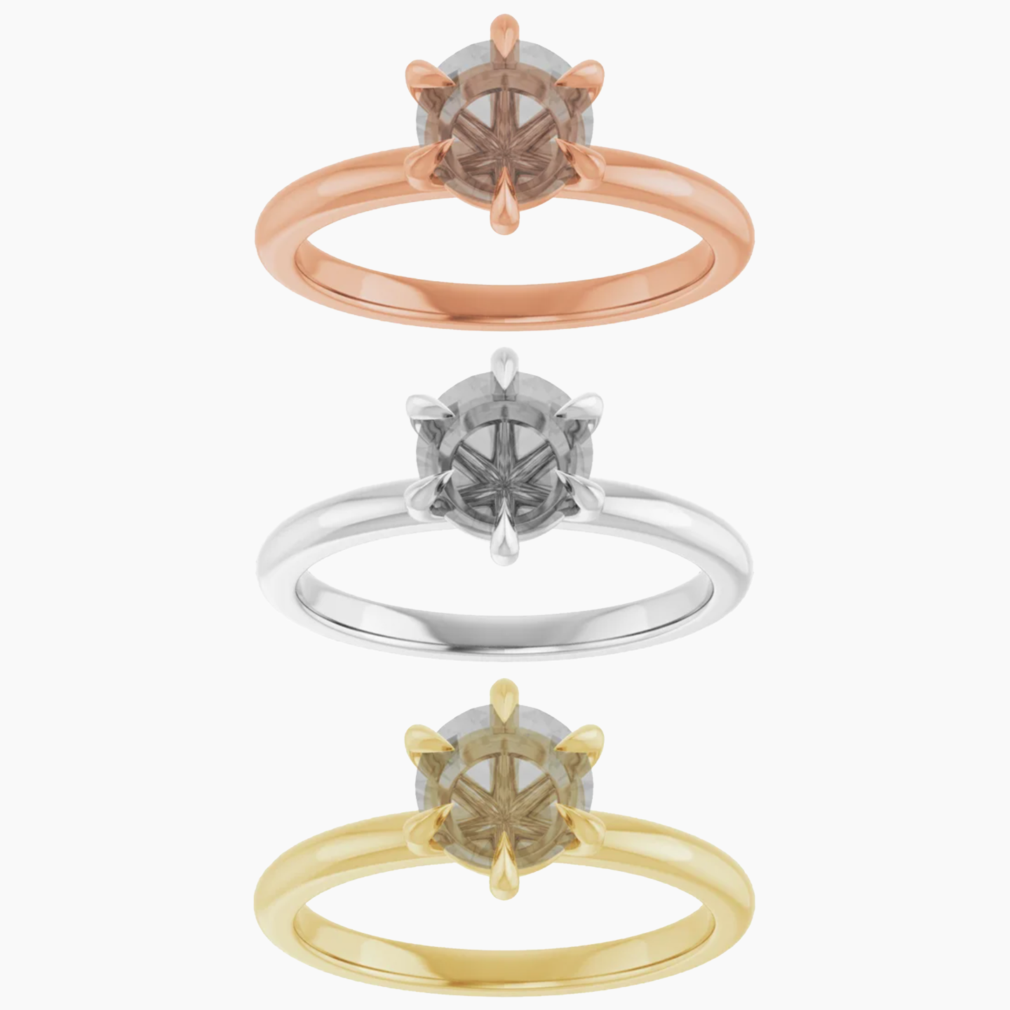 Charlotte Setting - Midwinter Co. Alternative Bridal Rings and Modern Fine Jewelry