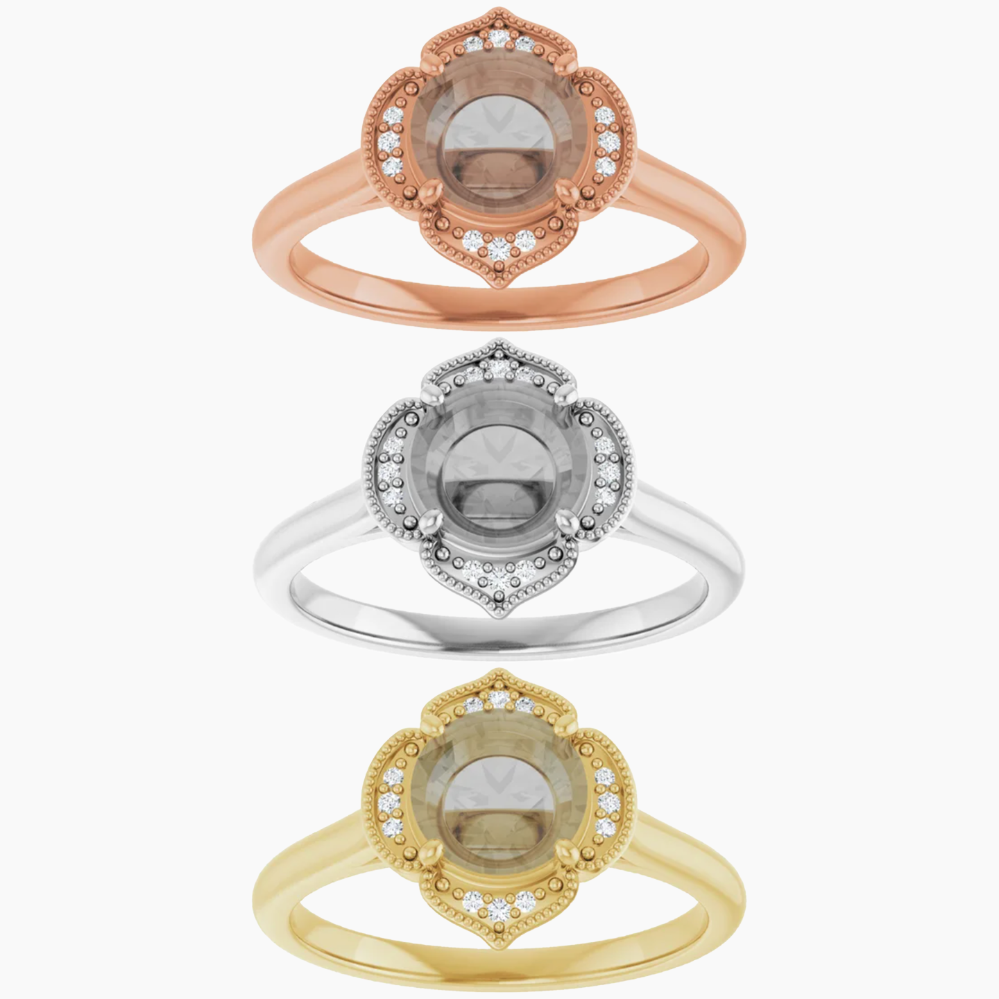 Clementine Setting - Midwinter Co. Alternative Bridal Rings and Modern Fine Jewelry