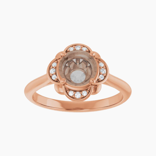 Clover Setting - Midwinter Co. Alternative Bridal Rings and Modern Fine Jewelry
