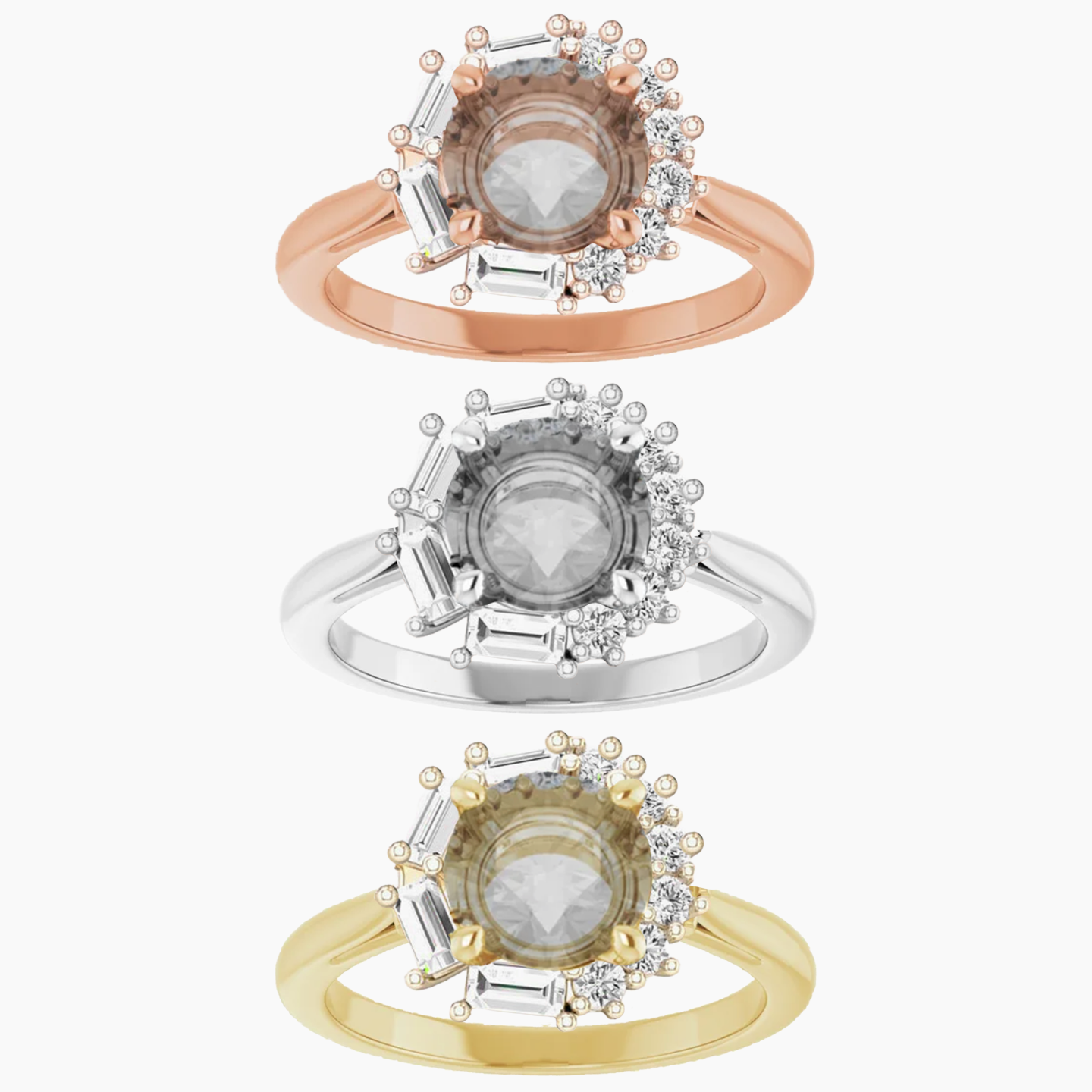 Collins Setting - Midwinter Co. Alternative Bridal Rings and Modern Fine Jewelry