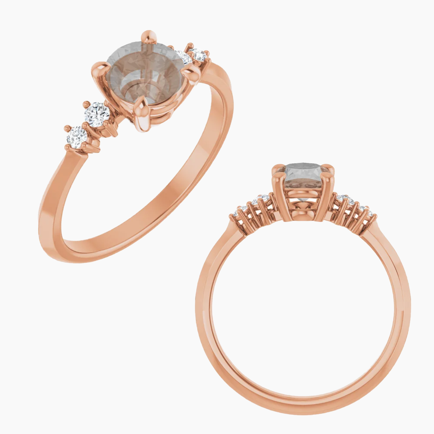 Cordelia Setting - Midwinter Co. Alternative Bridal Rings and Modern Fine Jewelry