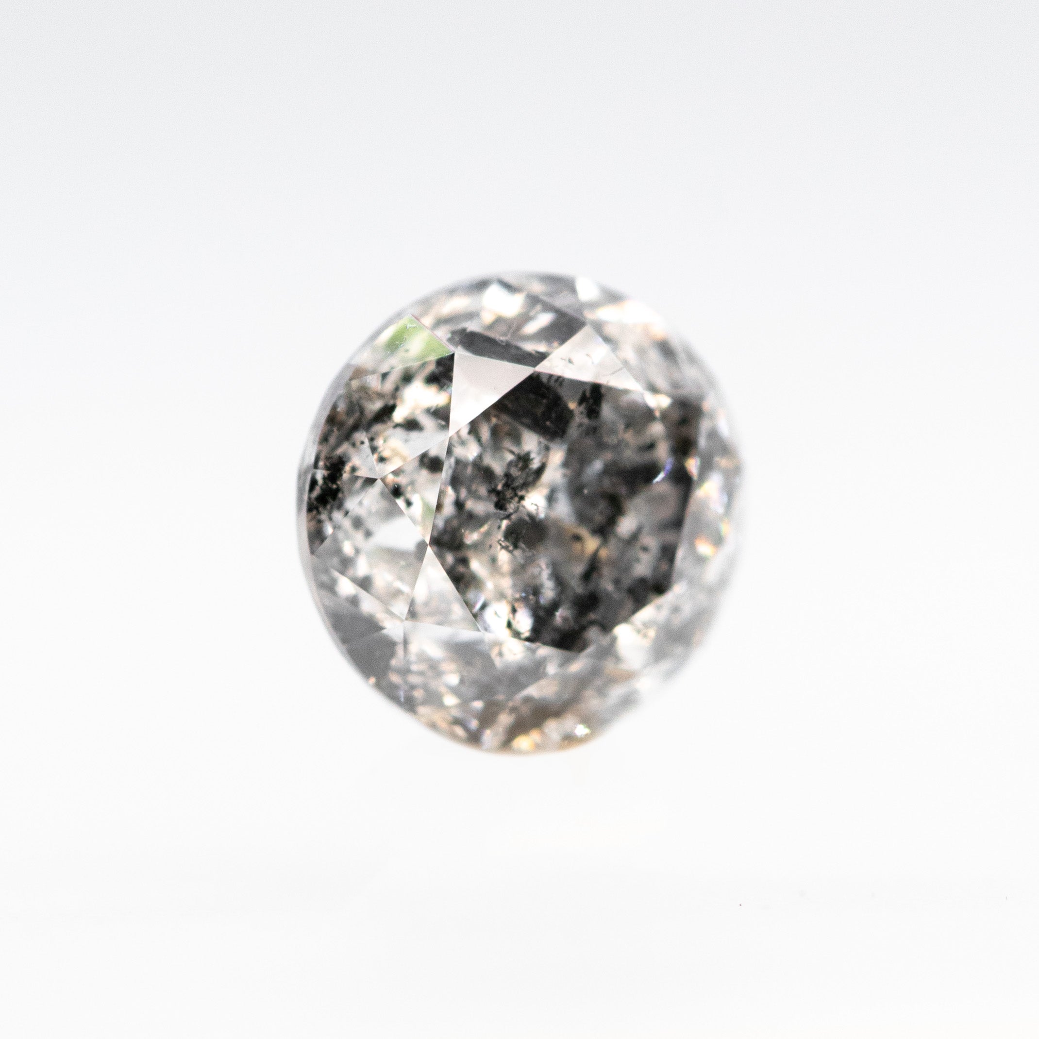 0.72 Carat Dark Gray Round Diamond – Midwinter Co