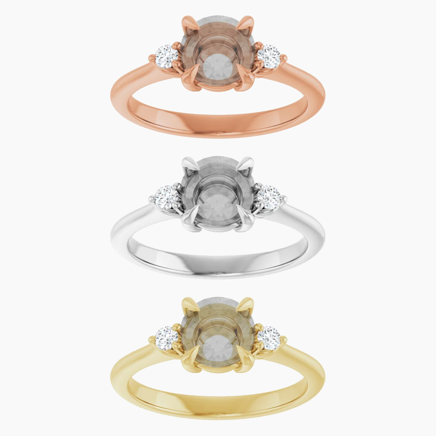 Drea Setting - Midwinter Co. Alternative Bridal Rings and Modern Fine Jewelry