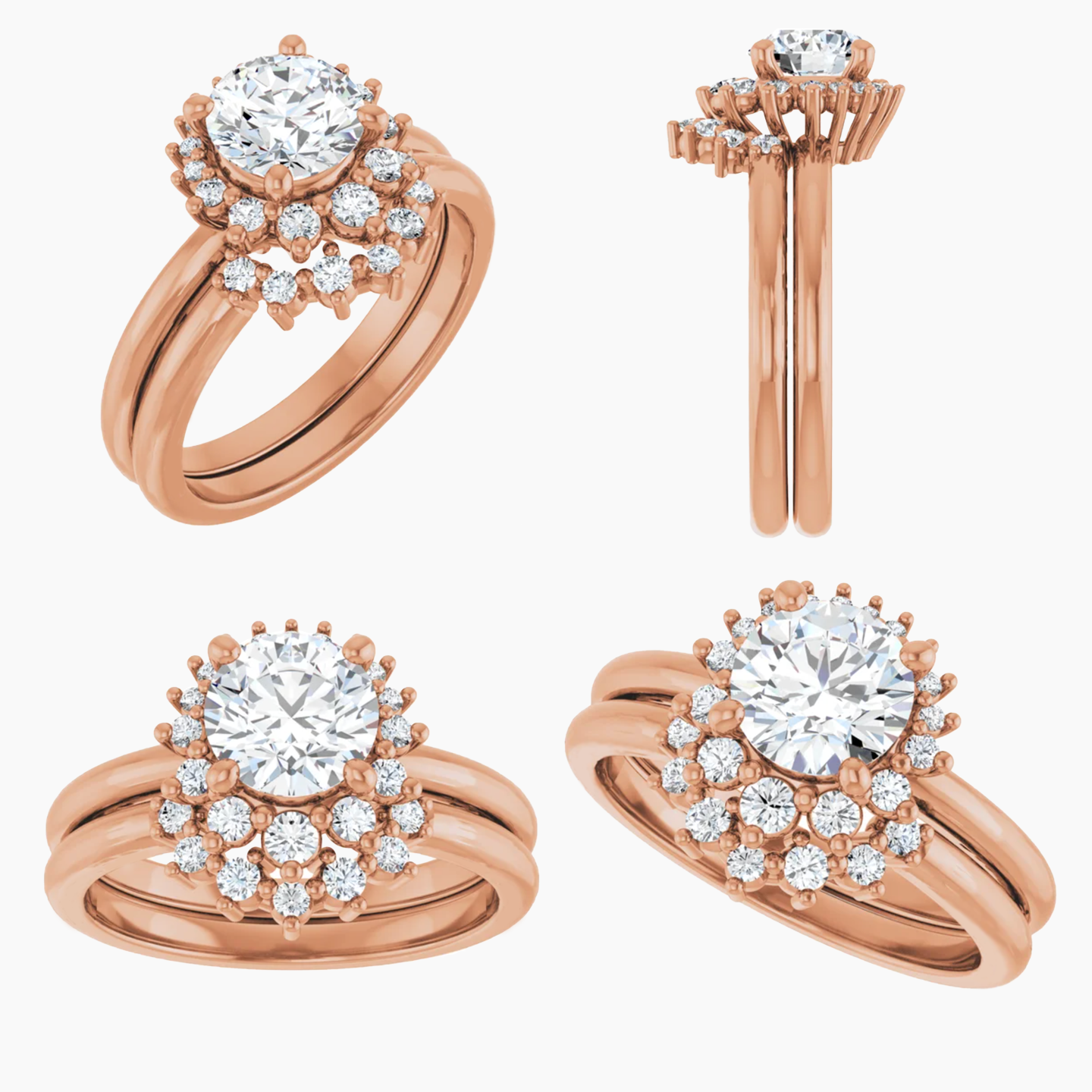 Eleanor Setting - Midwinter Co. Alternative Bridal Rings and Modern Fine Jewelry