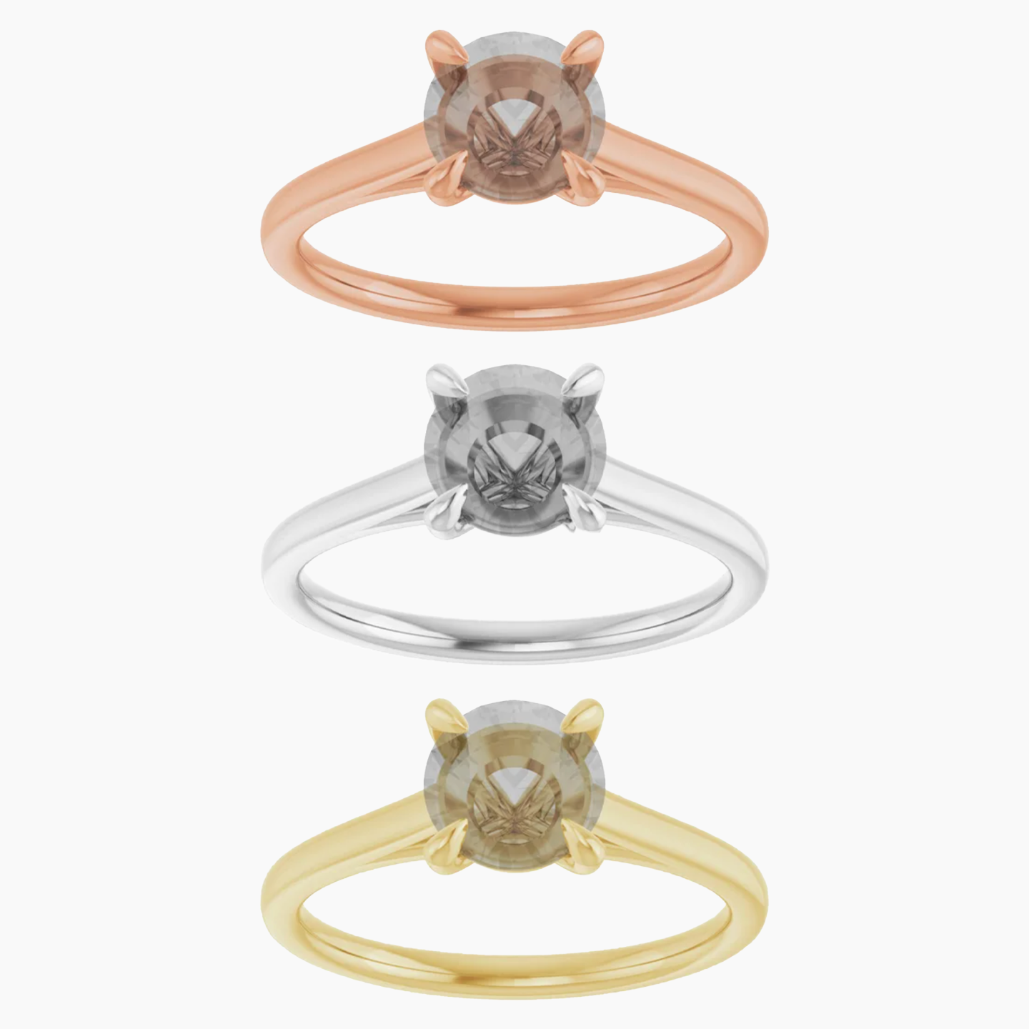 Elle Setting - Midwinter Co. Alternative Bridal Rings and Modern Fine Jewelry