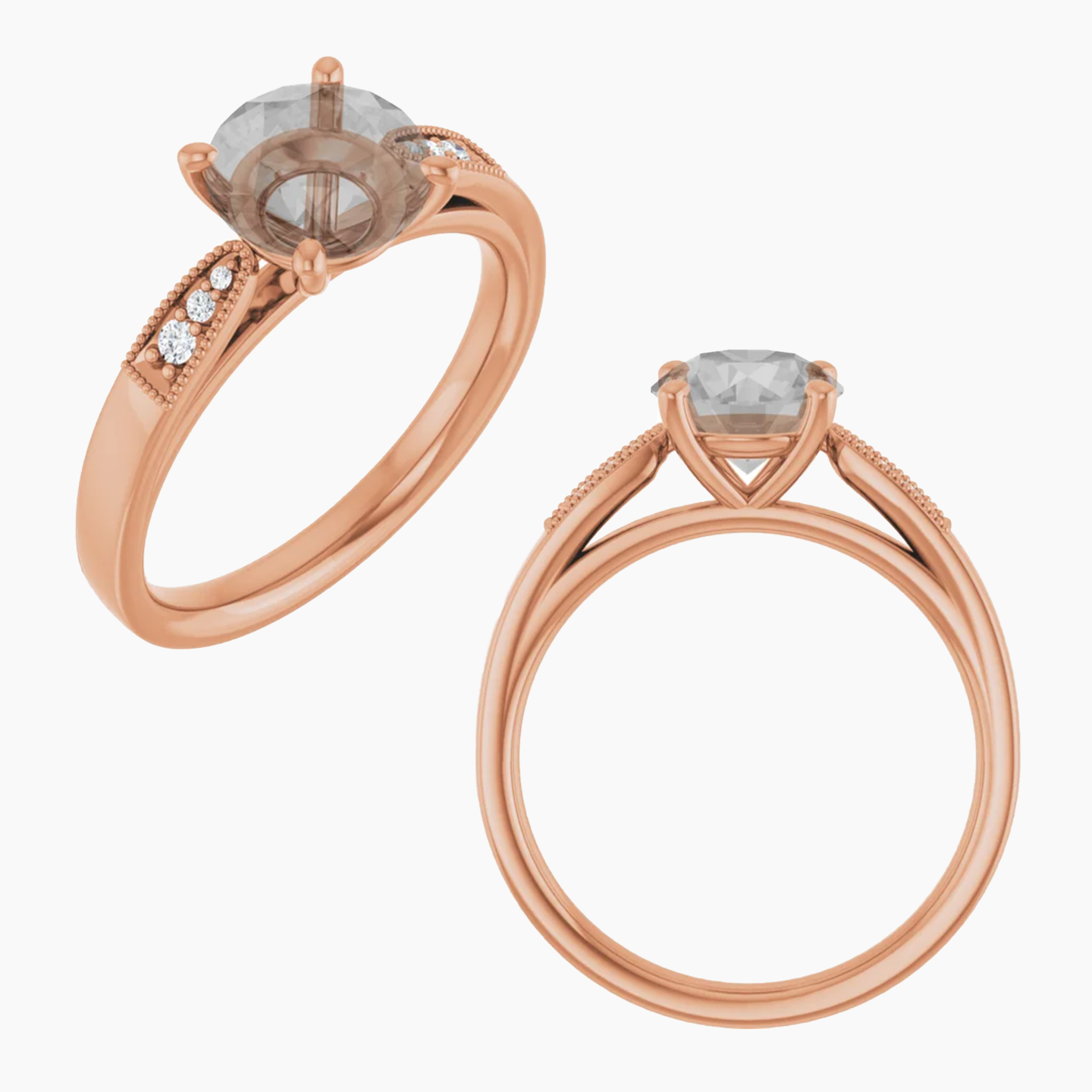 Evander Setting - Midwinter Co. Alternative Bridal Rings and Modern Fine Jewelry