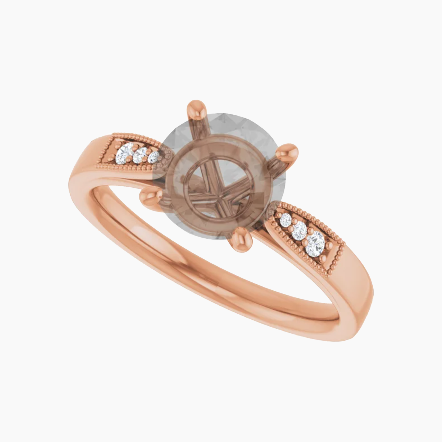 Evander Setting - Midwinter Co. Alternative Bridal Rings and Modern Fine Jewelry