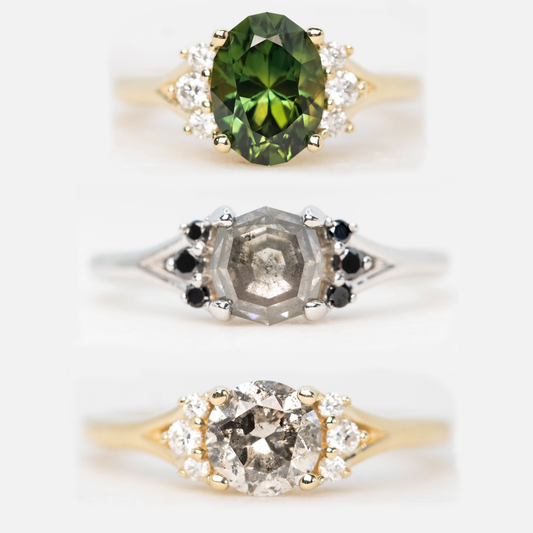 Evie Setting - Midwinter Co. Alternative Bridal Rings and Modern Fine Jewelry