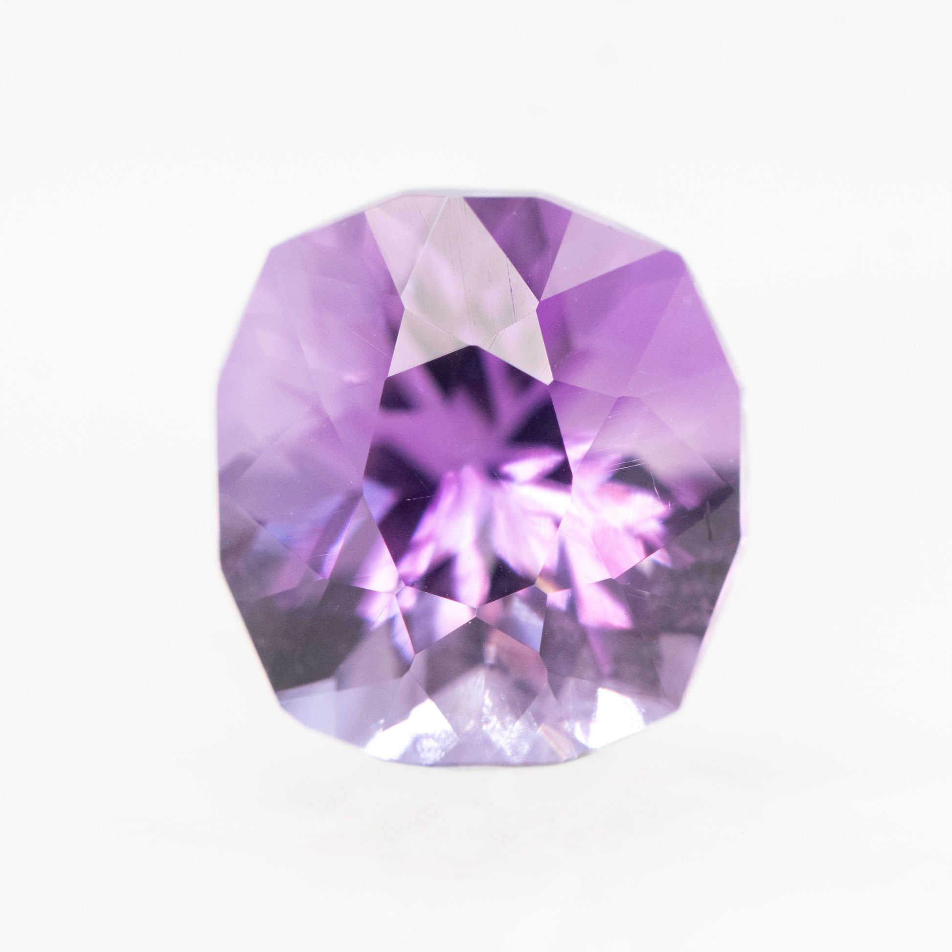 Carat Fancy Cushion Cut Amethyst for Custom Work Inventory