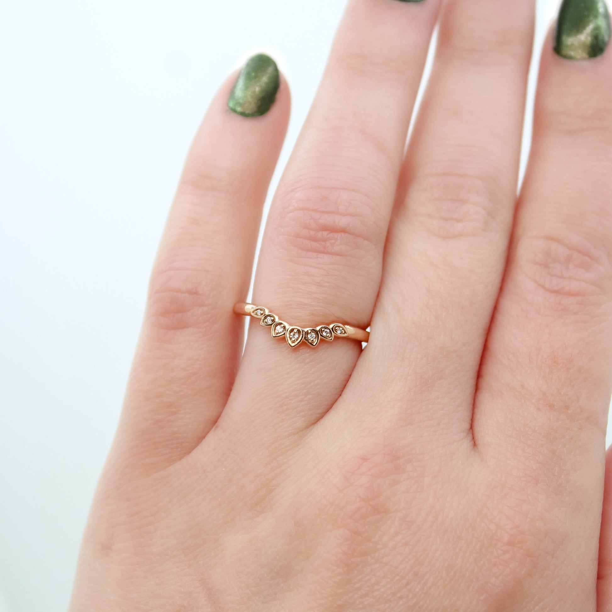 Fauna Band - Midwinter Co. Alternative Bridal Rings and Modern Fine Jewelry
