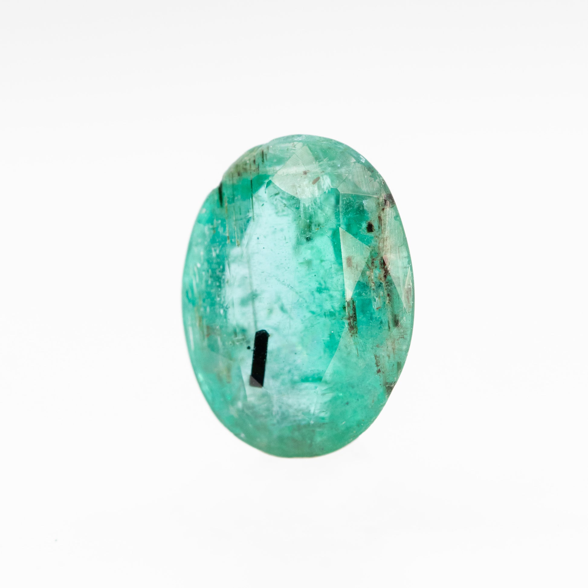 CAELEN (J) 1.80 Carat Oval Emerald for Custom Work - Inventory Code GOE180 - Midwinter Co. Alternative Bridal Rings and Modern Fine Jewelry