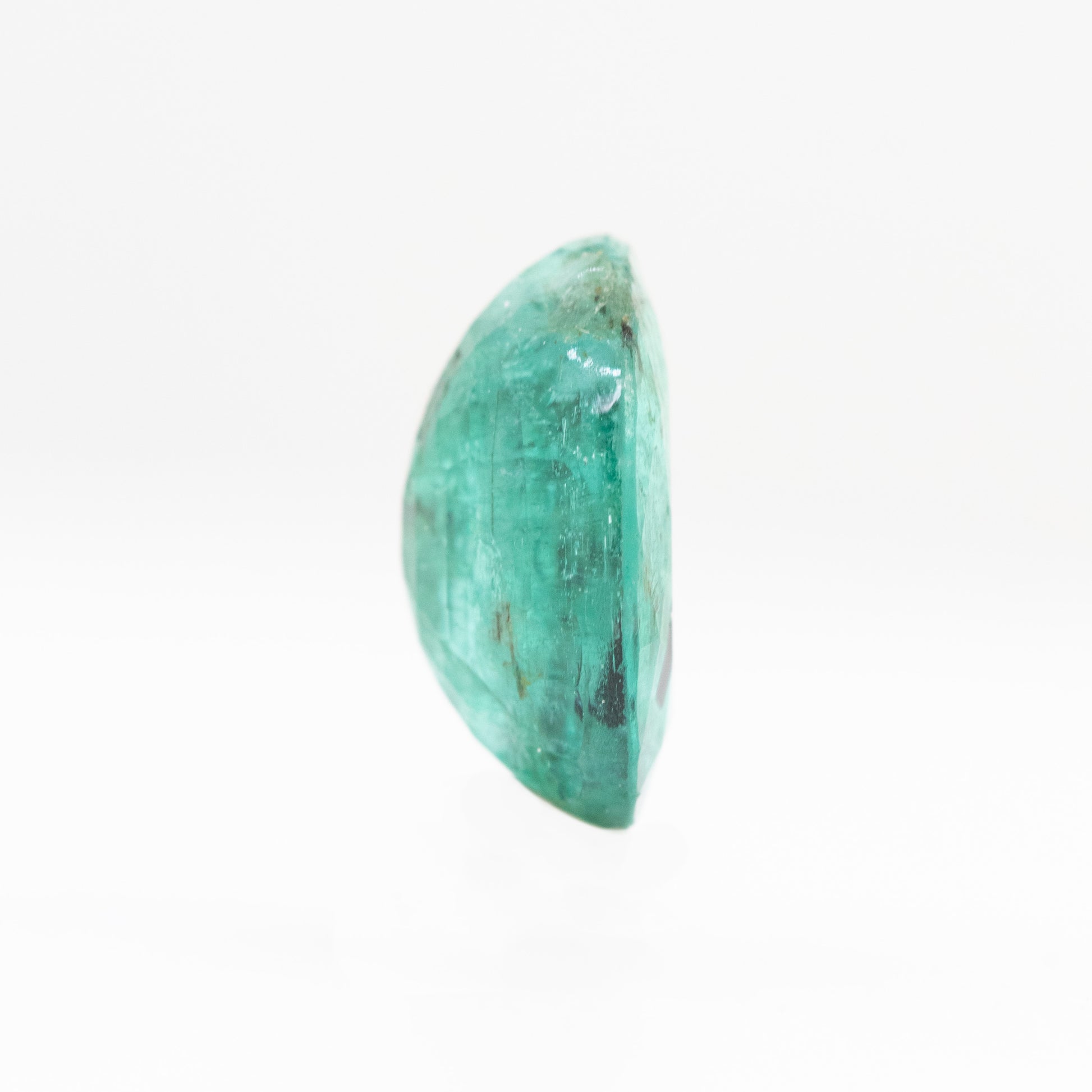 CAELEN (J) 1.80 Carat Oval Emerald for Custom Work - Inventory Code GOE180 - Midwinter Co. Alternative Bridal Rings and Modern Fine Jewelry