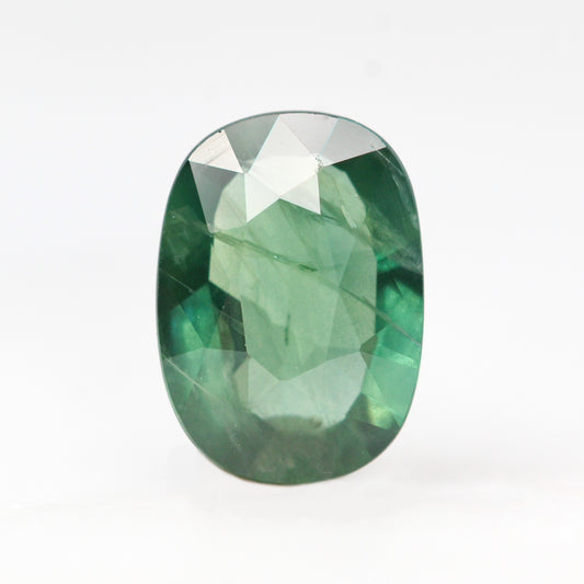 1.31 Carat Green Oval Sapphire for Custom Work - Inventory Code GOS131 - Midwinter Co. Alternative Bridal Rings and Modern Fine Jewelry