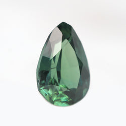 1.22 Carat Teal Green Pear Sapphire for Custom Work - Inventory Code TGPS122 - Midwinter Co. Alternative Bridal Rings and Modern Fine Jewelry